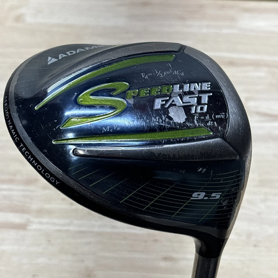 Driver Adams Golf Speedline Fast 10 Rh 9,5 graus Fujikura rígido flexível - Imagem 2 de 4