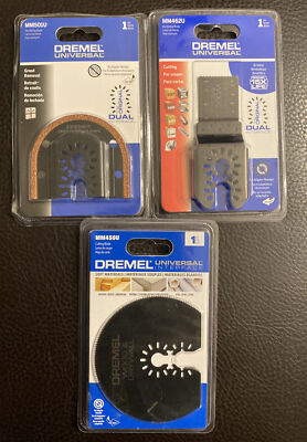 Lot Of (3) Dremel Universal Oscillating Multi-Tool Blade (see Picture)
