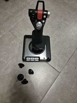 Logitech Saitek X52 Pro Flight Control System HOTAS Nur Joystick 