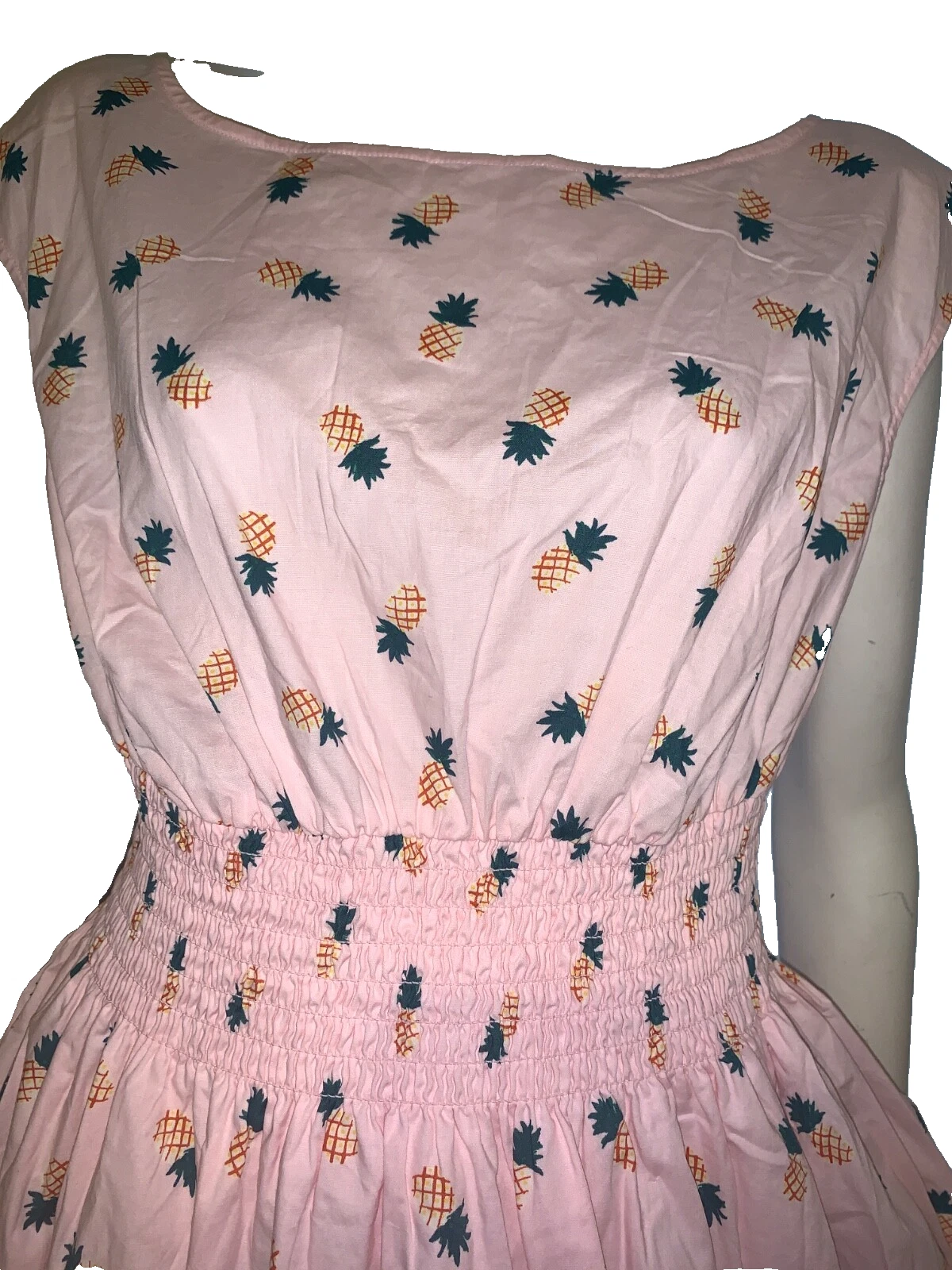 Abito Kate Spade New York Ananas indossato una volta! L 14 16