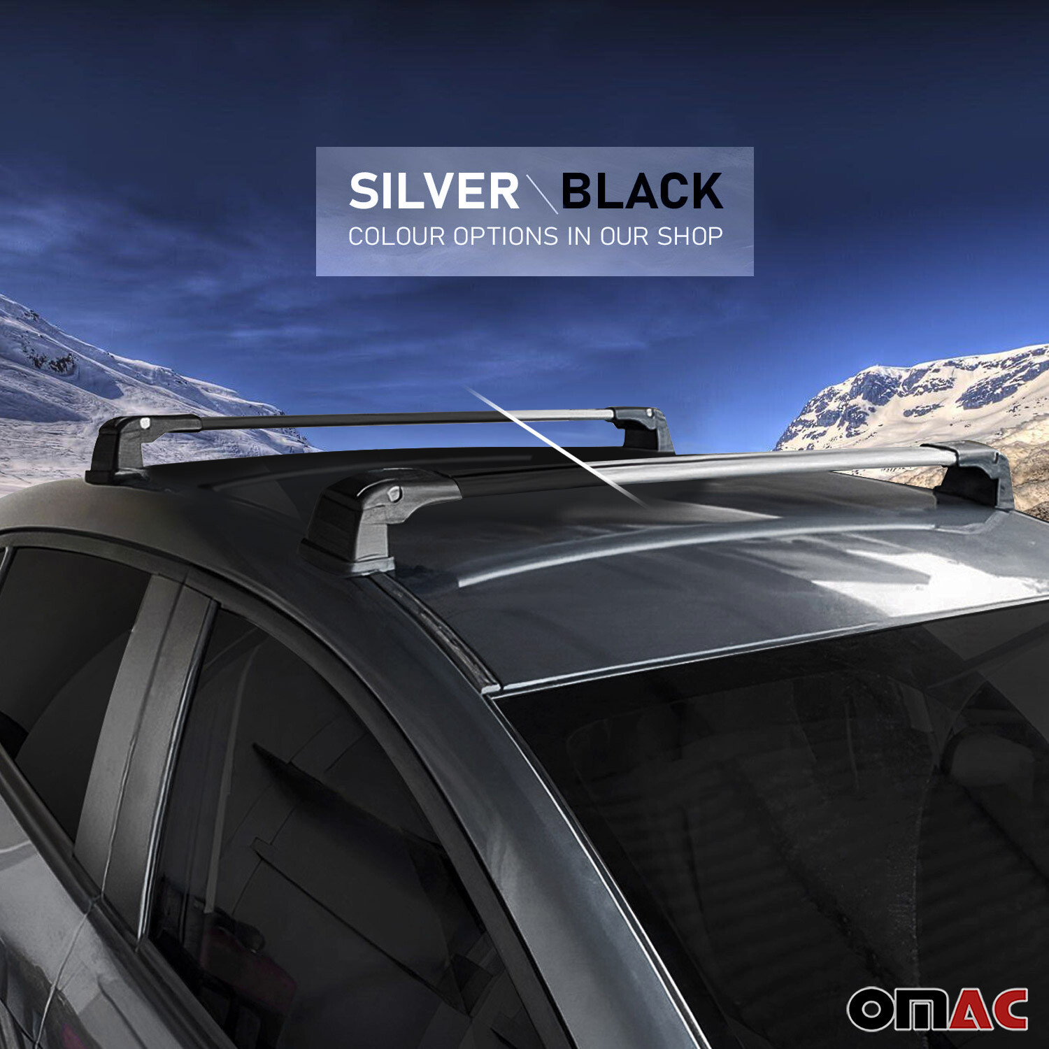 For 20142019 Kia Soul Roof Rack Cross Bar Luggage Carrier Silver