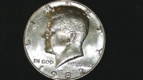 1982-D  Kennedy Half GEM-BU (HIGH MS) TOUGH DATE #KD2