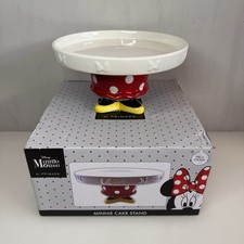 Disney Minnie Mouse Cake Stand In Original Box Display Kitchen