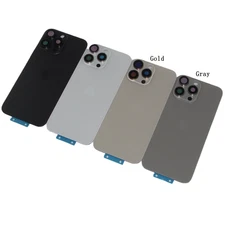 Battery Back Glass Cover With Camera Lens For iPhone 16 / 16 Plus / 16 Pro Max