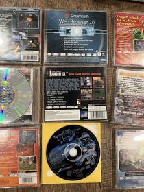 Sega Dreamcast Console HKT-3020 + 12 Games & Cables, Controller - TESTED