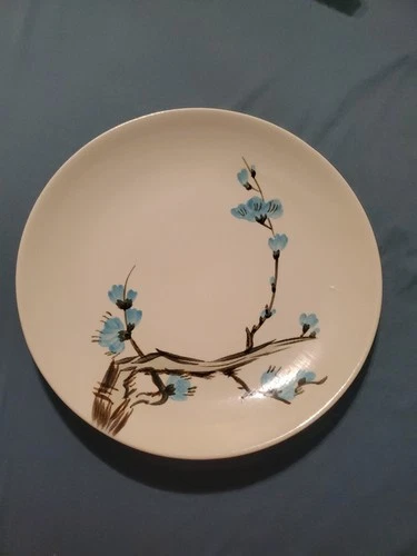 MCM Red Wing Pottery Driftwood Dinner Plate 10 7/8 Inch