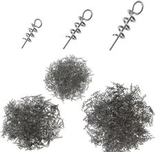 300Pcs 14Mm 18Mm 22Mm Soft Lure Bait Spring Twist Lock Outdoor Fishing Crank Hoo