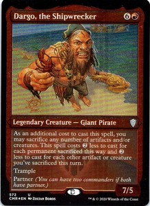 Dargo, the Shipwrecker 572 Foil Etched Commander Legends
