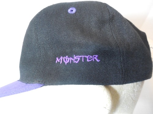 Monster Purple Logo George town brand Snap Back Hat Cap - Picture 6 of 11