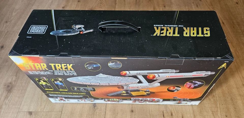 Mega Bloks DPH83 Star Trek EE. UU. Enterprise NCC-1701 Nuevo Precintado Foto 2 de 2