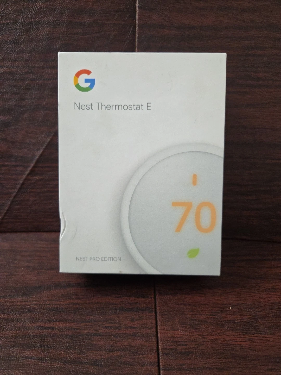 Google Nest Thermostat E Pro Edition A0063 Programmable Smart App Control WiFi