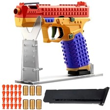 Spielzeug-Pistole mit Kugelabschuss Bausteinmodell Gewehr für Kinderkampfspiele