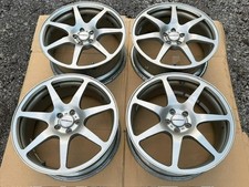 Set Of 4 Used Wheels Rays Prodrive Gc-07c Forged 18 Inch 7.5j 48 Pcd100