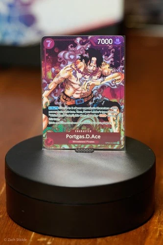 ONE PIECE Portgas.D.Ace (Parallel) OP02-013 Paramount War Foil