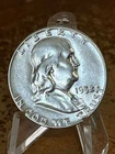 1952-P 50c Franklin Half Dollar HIGH GRADE A/U+  90% Silver # 2129