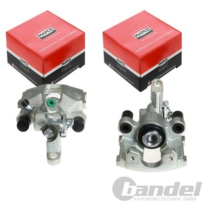 2x MAPCO BREMSSATTEL HINTEN LINKS+RECHTS passend für SAAB 900 9000