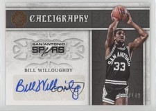 2016-17 Panini Excalibur Calligraphy 10/149 Bill Willoughby #CAL-BW Auto 5l1