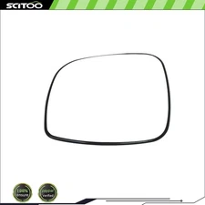 Left Side LH Heated Door View Mirror Glass w/Base Fits 2008-2011 DODGE CARAVAN