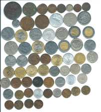 65 DIFFERENT ITALY & ITALIAN STATES COINS, 1745-2008 R2