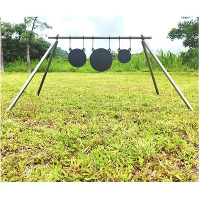 Steel Target Stand Set with AR500 Hangers(Include Only 6 Hooks)