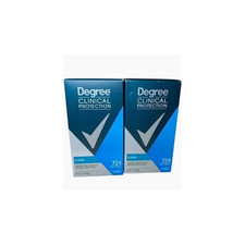 2 PACK - Degree Clinical Protection Men's Deodorant Clean Scent