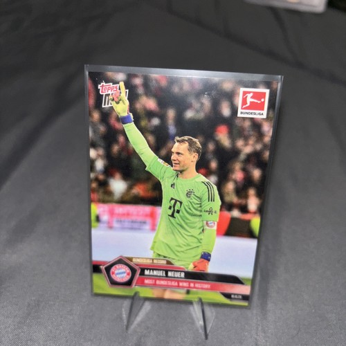 Manuel Neuer – Manuel Neuer - 2025-26 Bundesliga Topps NOW® - Card 44 - PR: 606