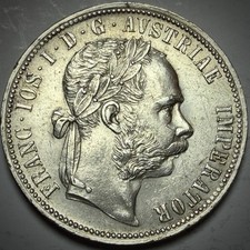 Austria 1888 - 1 Florin Silver Coin
