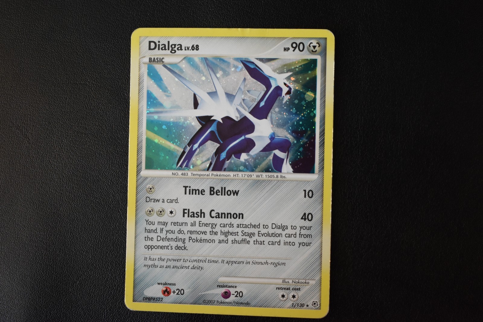 Dialga 1/130 Diamond and Pearl Holo