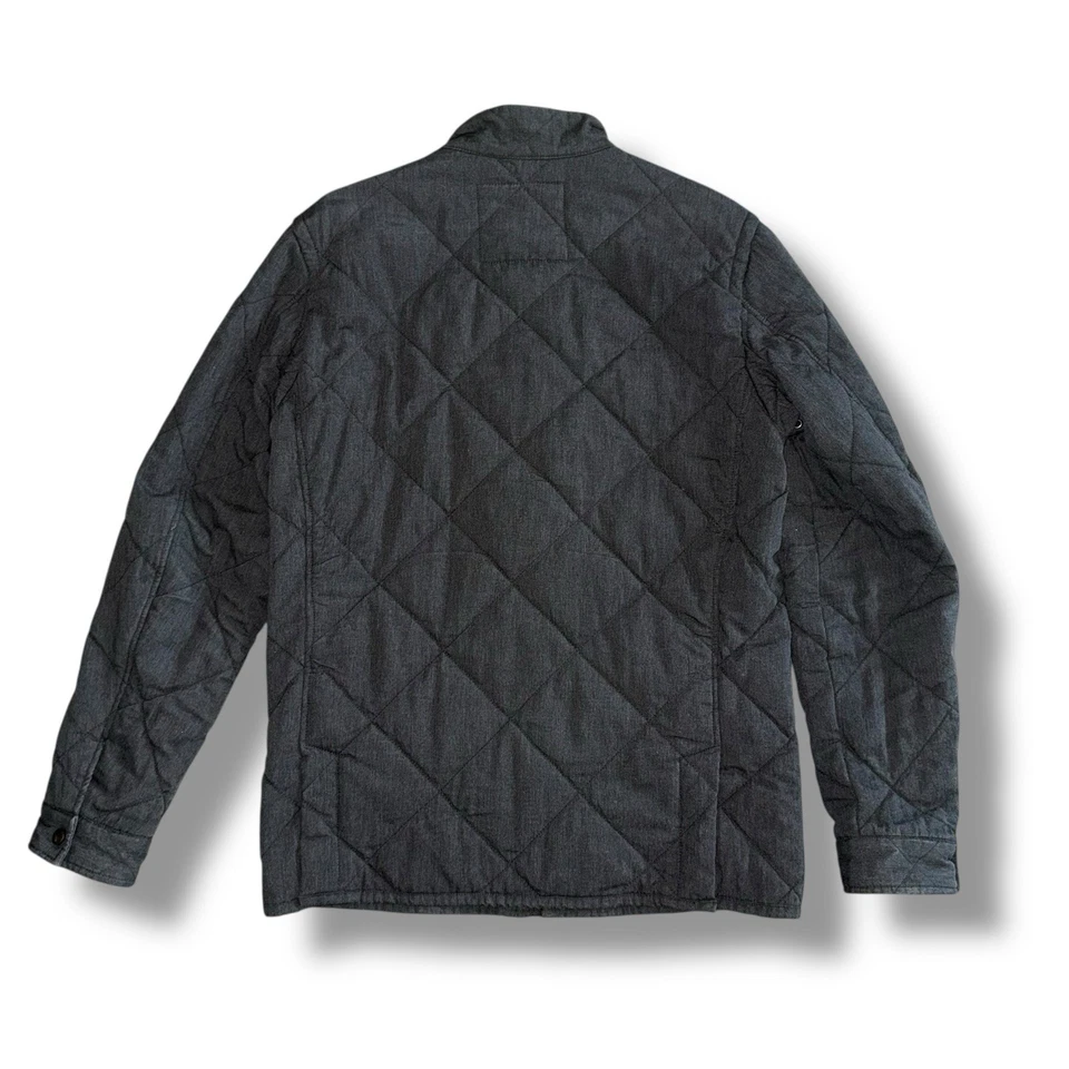 J. Crew куртка Sussex выстеганная хлопок амбара общего назначения поле Chore куртка серый мужчин MT - Изображение 3 из 4