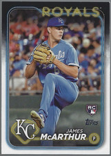 2024 Topps Series 2 - James McArthur #434 (RC)