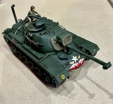 🏁 Built Model Tank Kit TAMIYA M48A3 Patton Tank 1:35 🏁