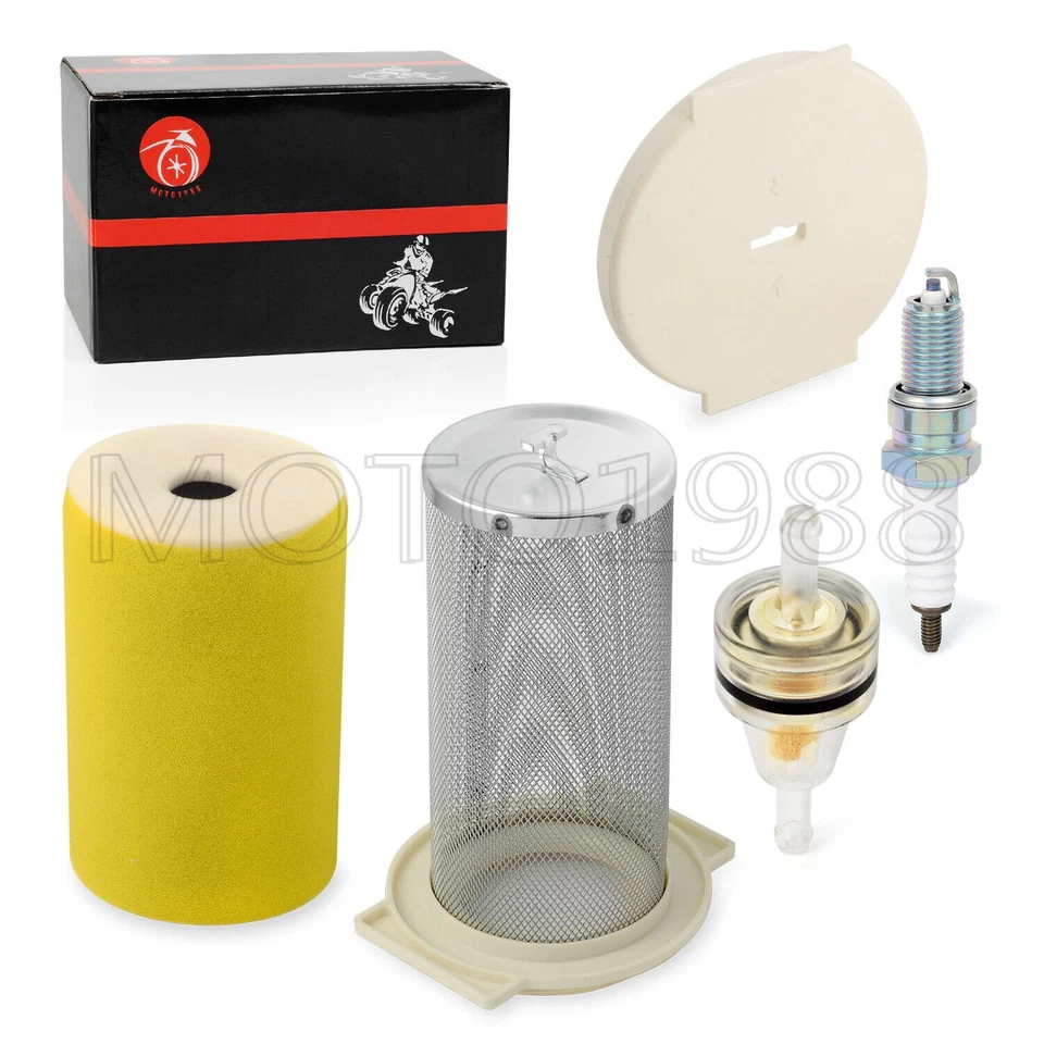 Kit de bujía de filtro de aire y guía 1987-99 para Yamaha Big Bear 350 YFM350 Foto 2 de 4