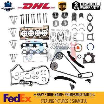 Timing Chain Kit Piston Overhaul Rebuild Kit For VW Audi 1.4 TSI CAV CTH BLG BMY