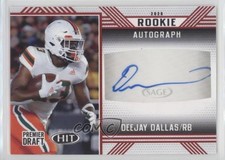 2020 Sage Hit Rookie Auto Red DeeJay Dallas #A83 Auto 0t2s