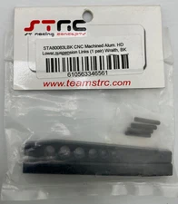 STRC CNC Machined HD Aluminum Lower Suspension Links For Wraith BK