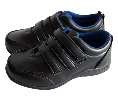 Kinder Jungen Schulschuhe Kinder Formell Touch Straps Anti-Rutsch Sportlich Turnschuhe