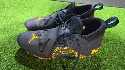 Nike Jordan Alpha Menace Pro 3 Promo Michigan Wolverines PE Size 14 (DH3368-403)
