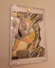 2023 Select Diontae Johnson ZEBRA PRIZM SSP Premier Level Steelers Ravens