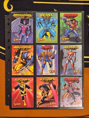 *RARE* 1997 Marvel X-Men Fleer/Skybox Trading Card Complete 50 card set