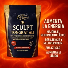 Vida Divina Caffe 1 bolsa Sculp TongkatAli Performance Enhancing 100% Organi Cof