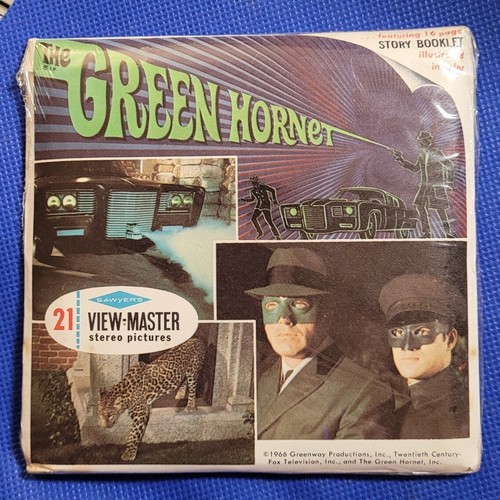 VERSIEGELT B488 The Green Hornet Bruce Lee/Kato TV Show View-Master Walzen Paket - Bild 1 von 2