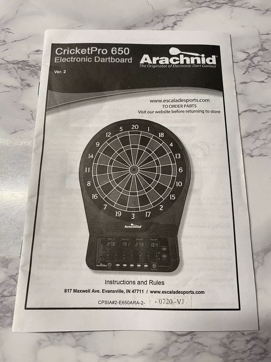 Arachnid cricket pro 650 deals