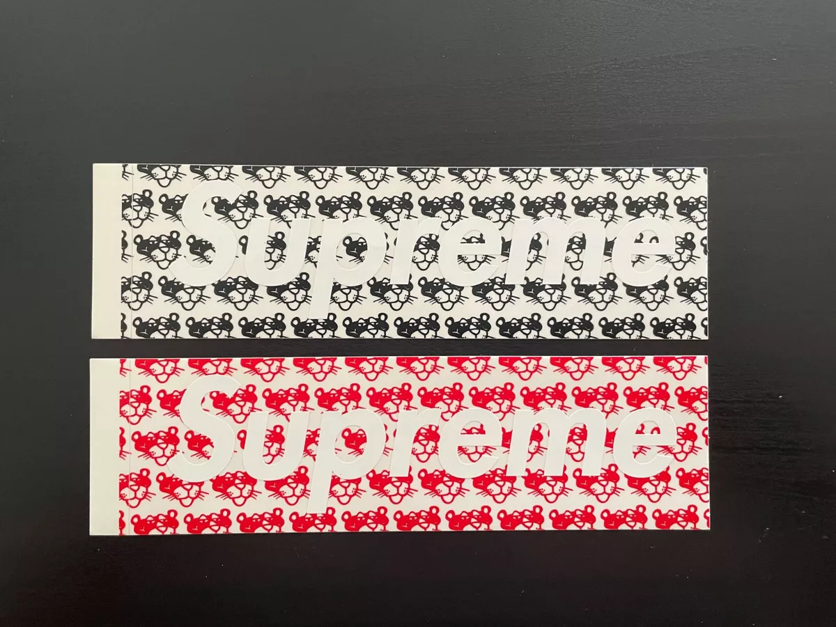 Supreme Pink Panther Box Logo Sticker SS14 NOS New Rare