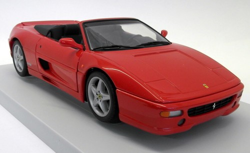 UT Models 1/18 Scale Diecast - 22106 Ferrari F355 Spider 1994 Red Black Interior - Picture 3 of 6