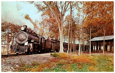 East Broad Top Railroad Train #14 Colgate Grove Rockhill Furnace Pennsylvania 