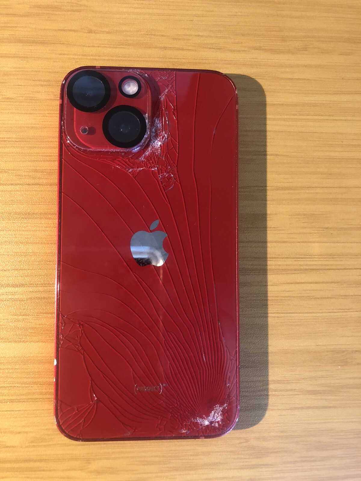 Apple iPhone 13 mini 256 GB Red (Unlocked) Cracked Back Glass eBay