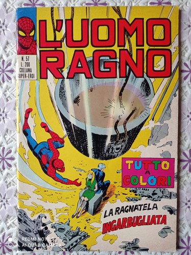 L'UOMO RAGNO. LOTTO DI 5 NUMERI. 57-59-61-62-63. EDICOLA - Foto 2 di 17