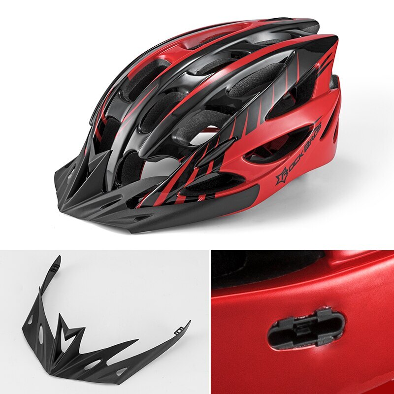 ROCKBROS Ultralight MTB Road Bike Helmet w/ Goggles Safty Cycling