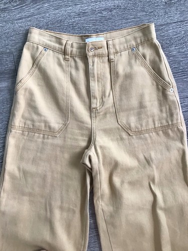 Warehouse Size 6 Sand Jeans Wide Leg 25 Leg - Bild 3 von 5