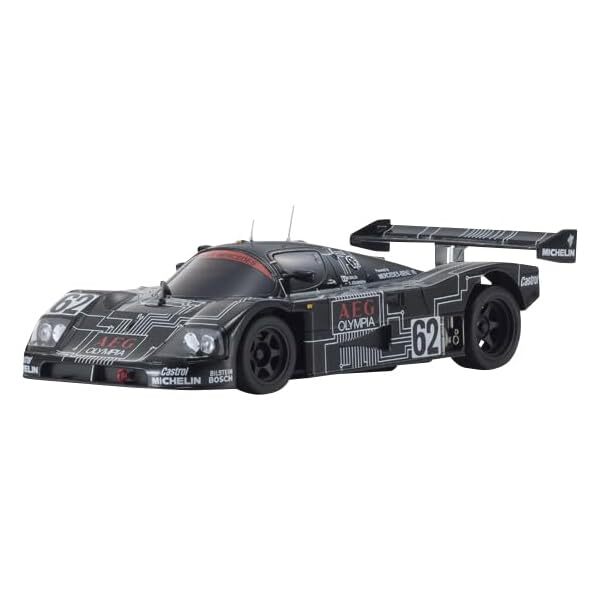 Kyosho ASC SAUBER-MERCEDES C9 No62 1988 MZP345AG Painted Body For MINI-Z MR0 FS
